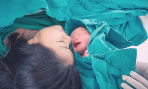 Mother and Child After Birth